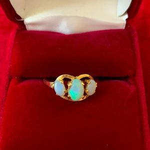 14K and Opal Ring